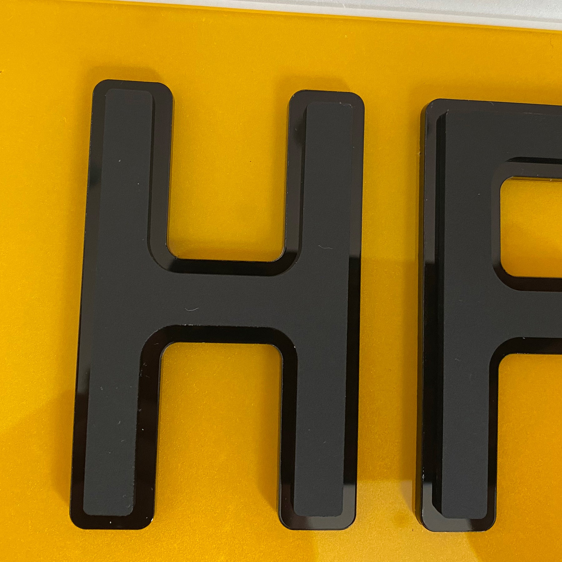 Shadow Numbe Rplates 4D Shadow Number Plates | Vivid Plates