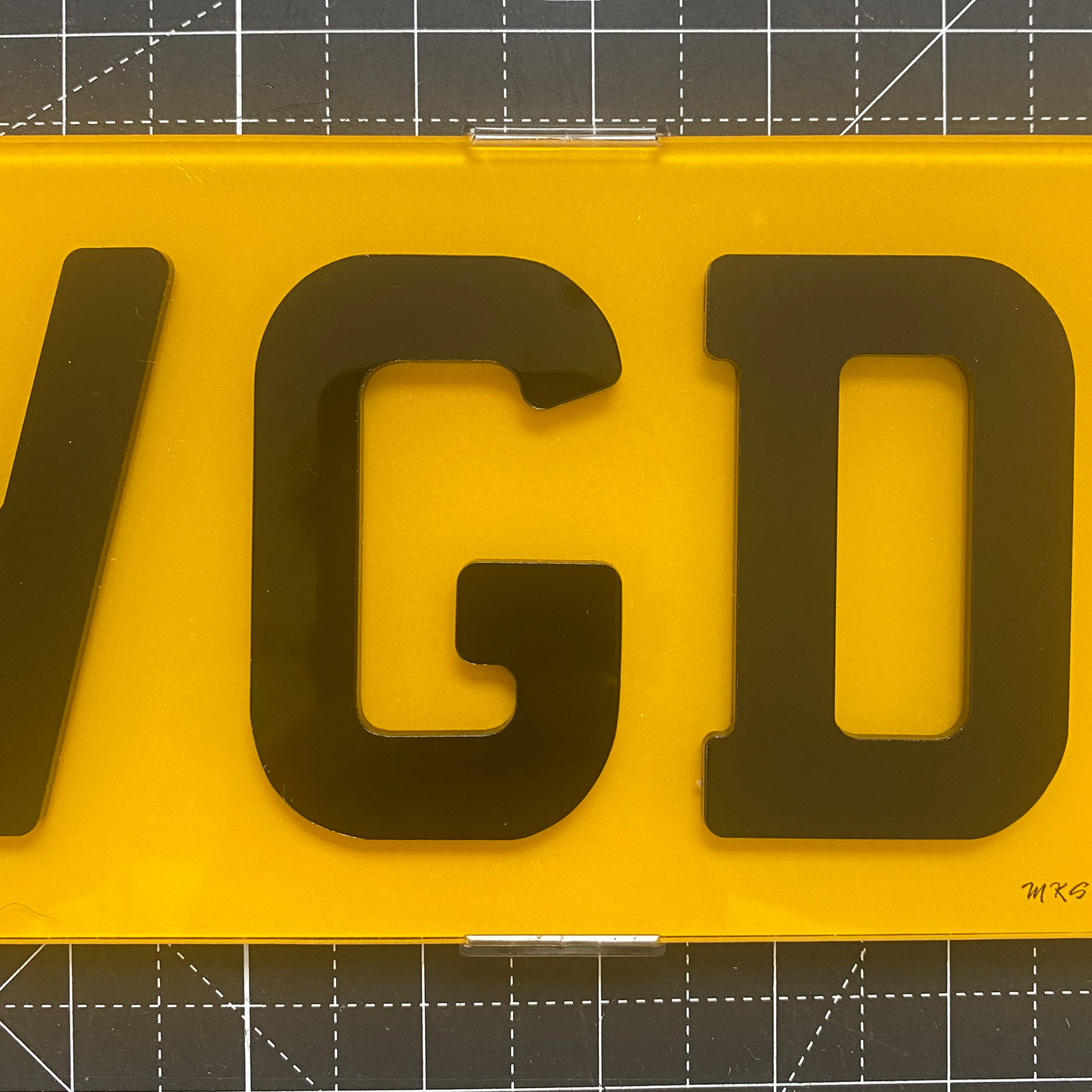 Transparent Number Plate Holders