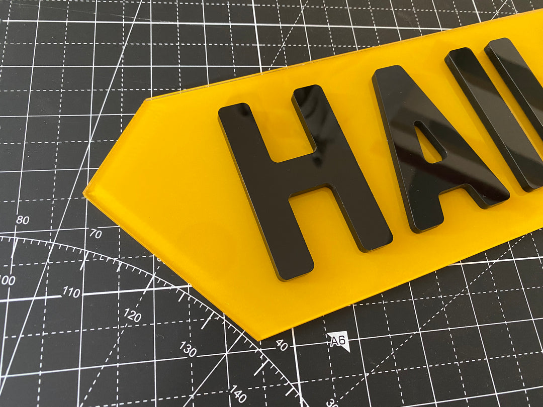 Custom License Plate Premium Car Reg 16" Short 4D Number Plate *6 DIGIT* MOT & ROAD LEGAL Car Van | UK Plaque Personnalisée - Foto 8