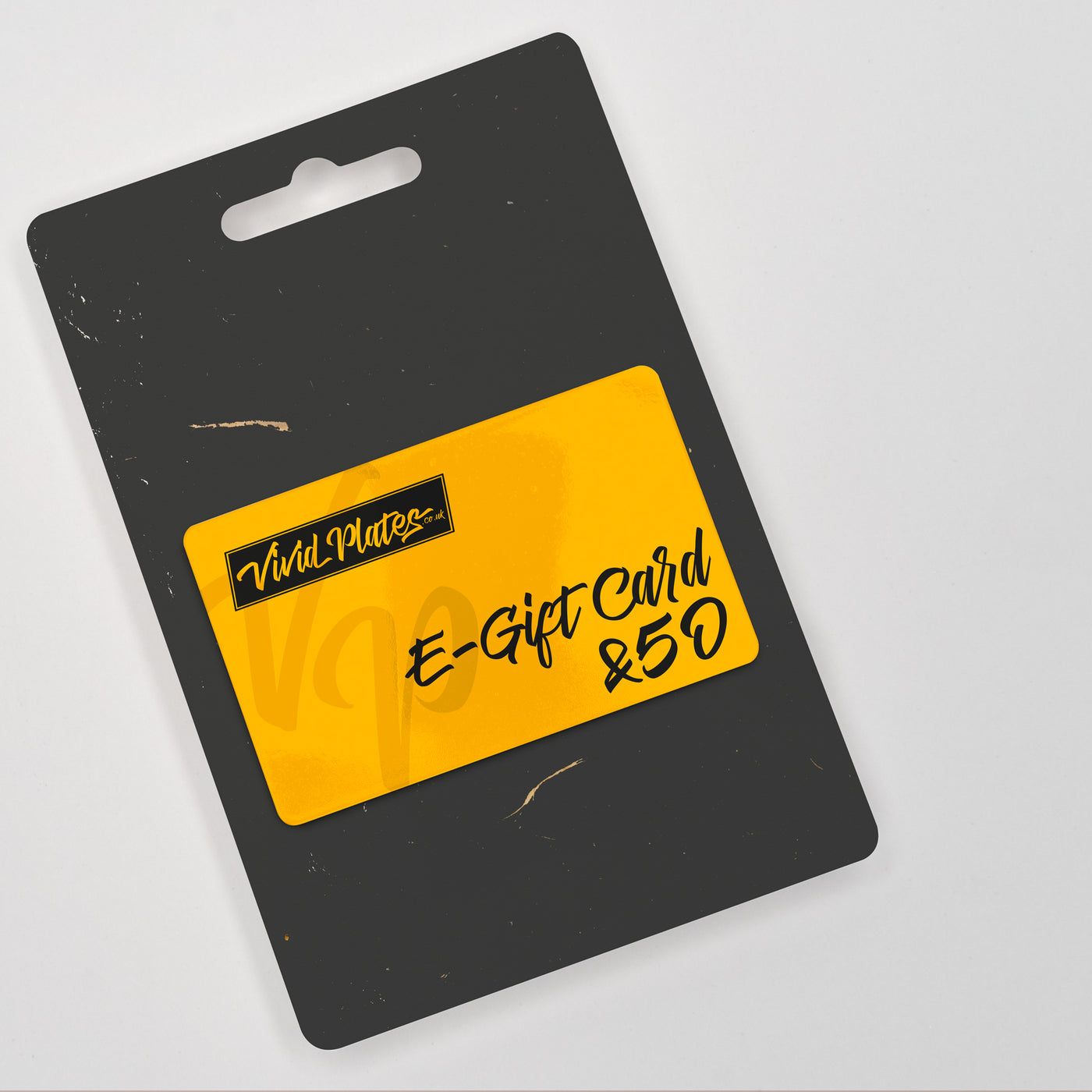 Number Plate Gift Cards
